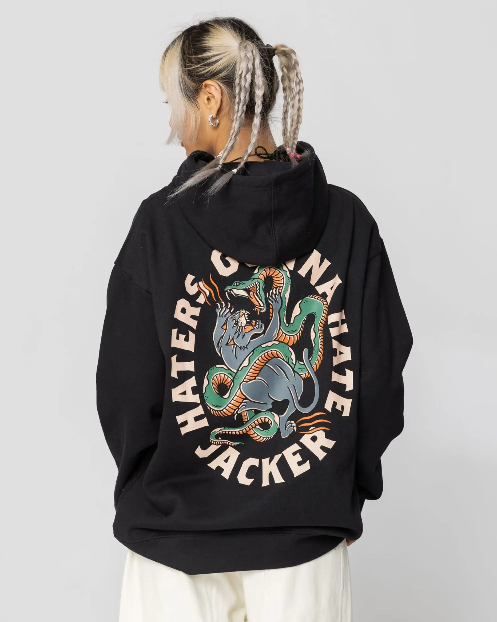 Jacker Haters-Hoodie-Black