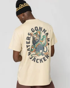 Jacker Haters-T-Shirt-Beige