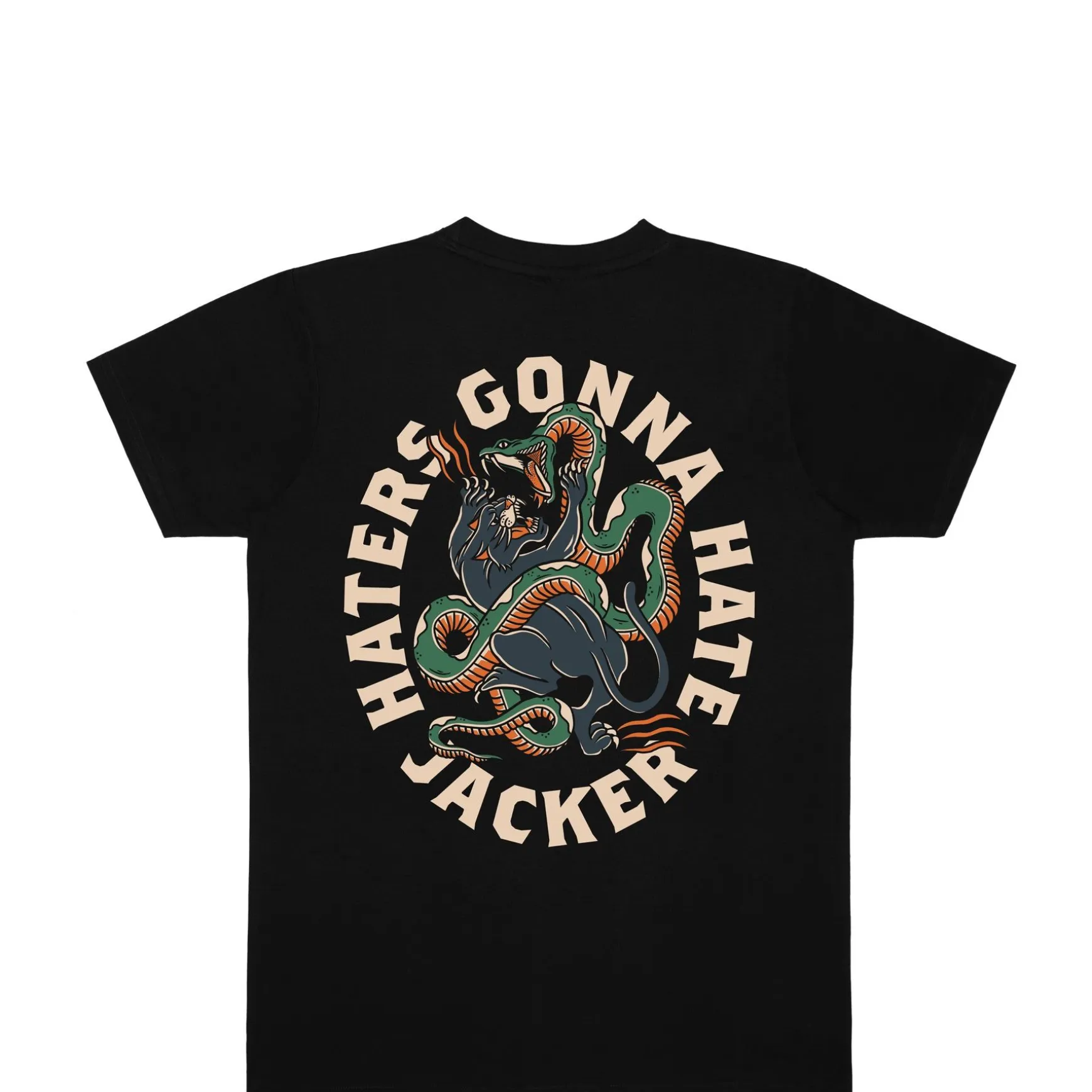 Jacker Haters-T-Shirt-Black
