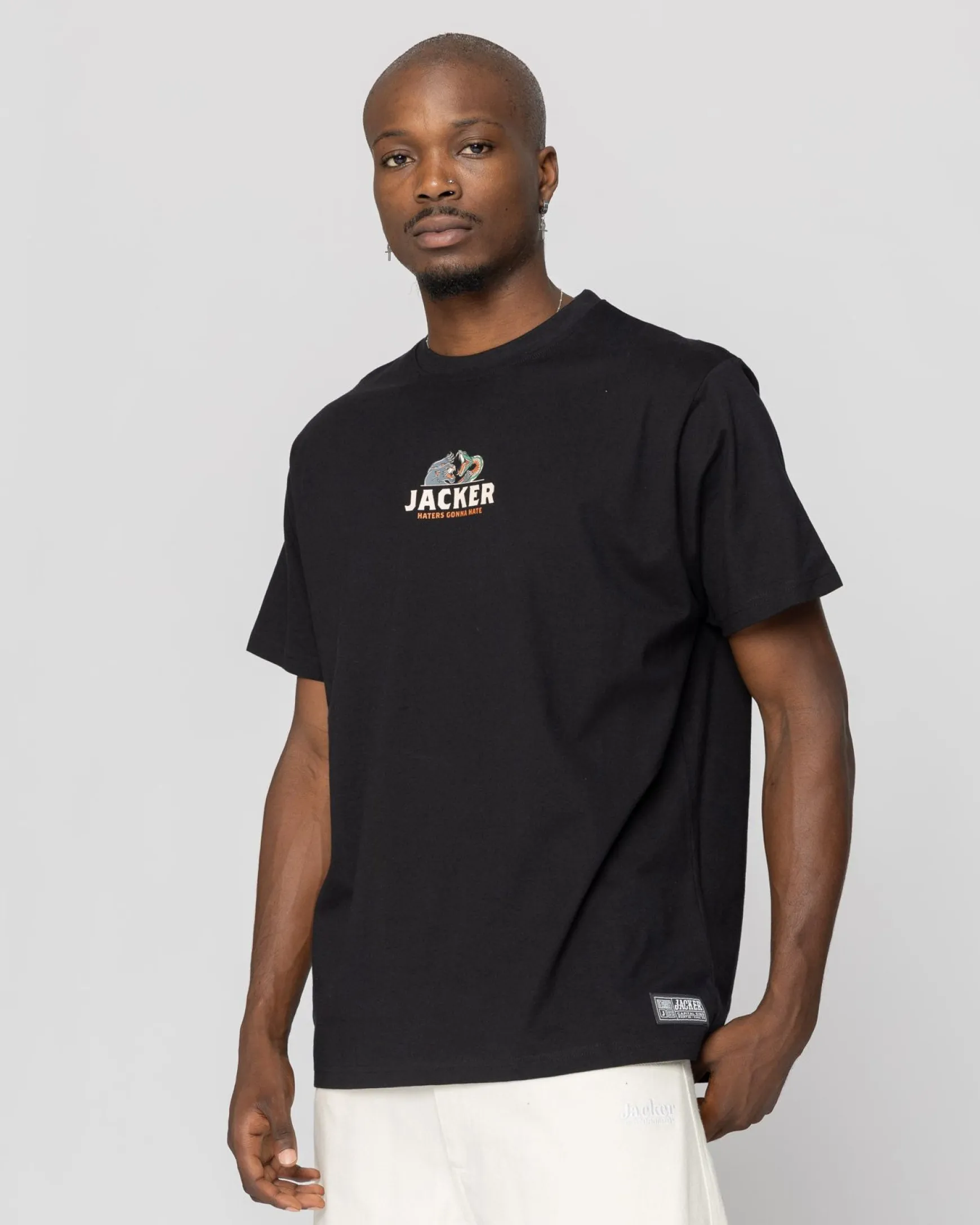Jacker Haters-T-Shirt-Black