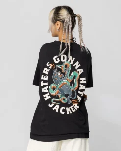 Jacker Haters-T-Shirt-Black