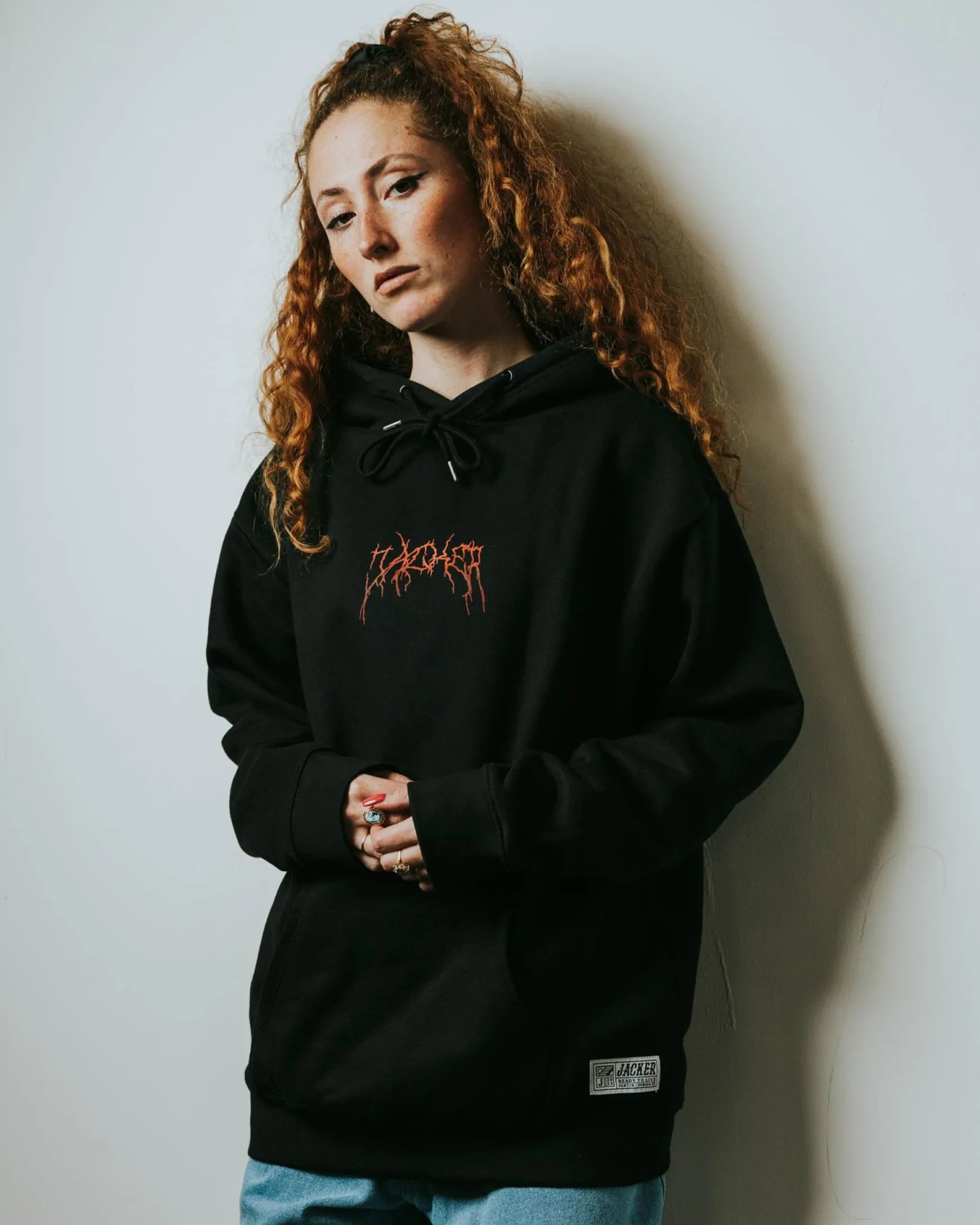 Jacker Hell'S Education-Hoodie-Black