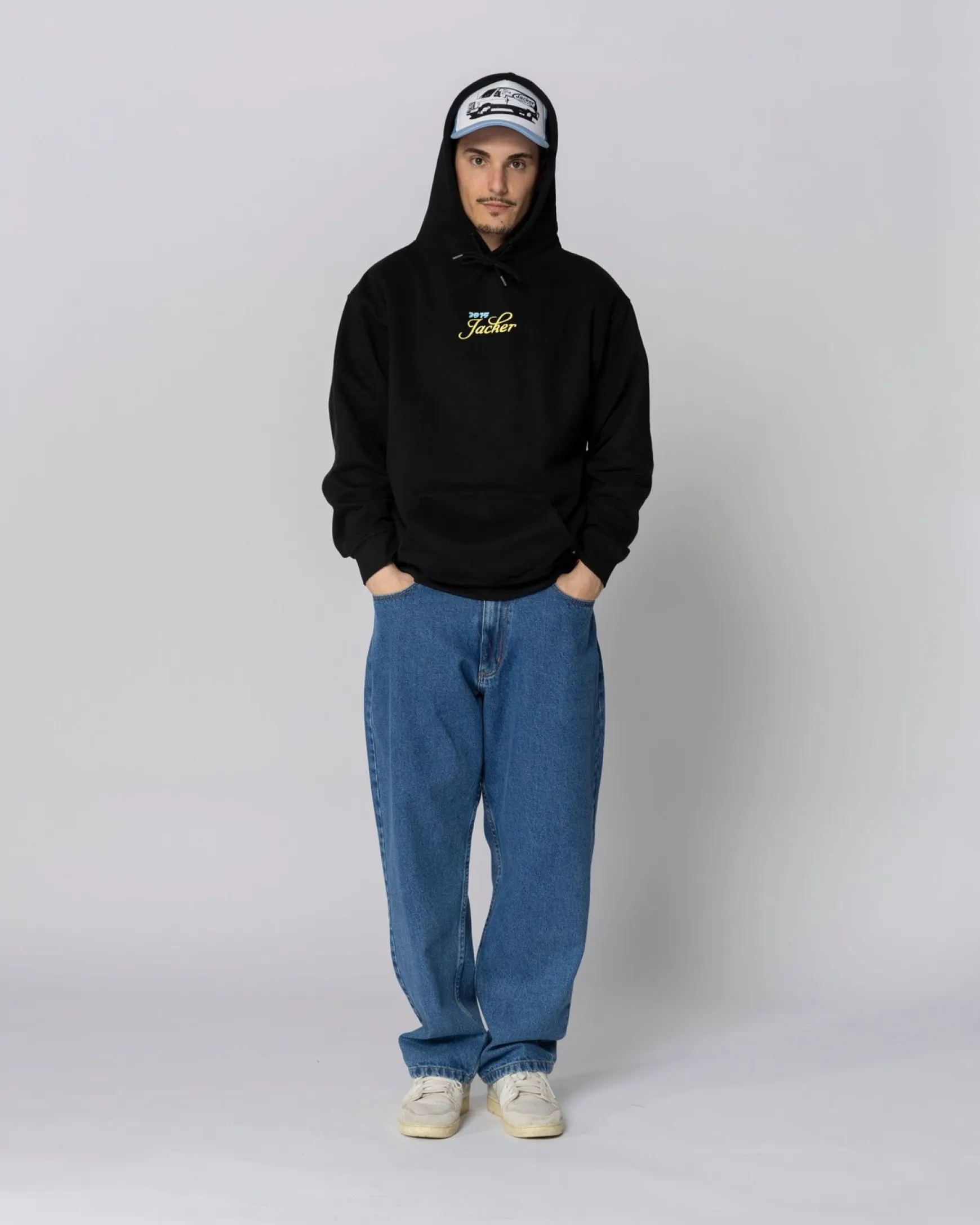 Jacker 3615 Hoodie-Black