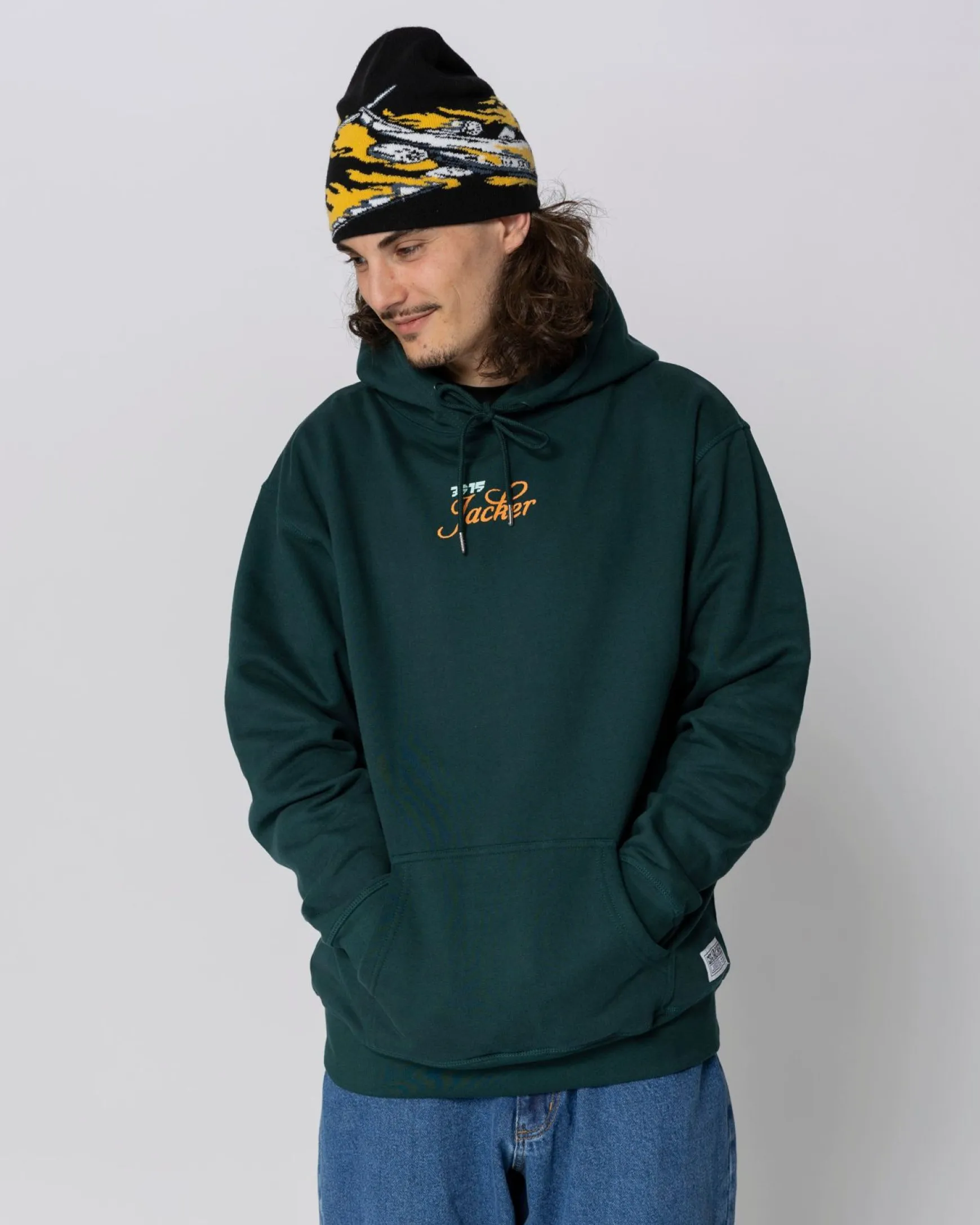 Jacker 3615 Hoodie-Green