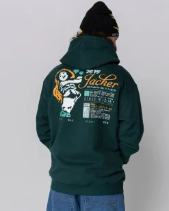 Jacker 3615 Hoodie-Green