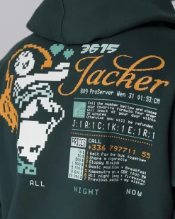 Jacker 3615 Hoodie-Green