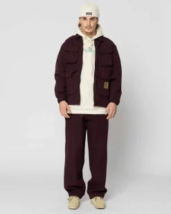 Jacker Hustlers Dyed-Jacket-Purple