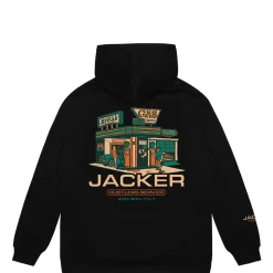 Jacker Hustler Service-Hoodie-Black
