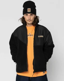 Jacker Hustlers-Jacket Sherpa-Black