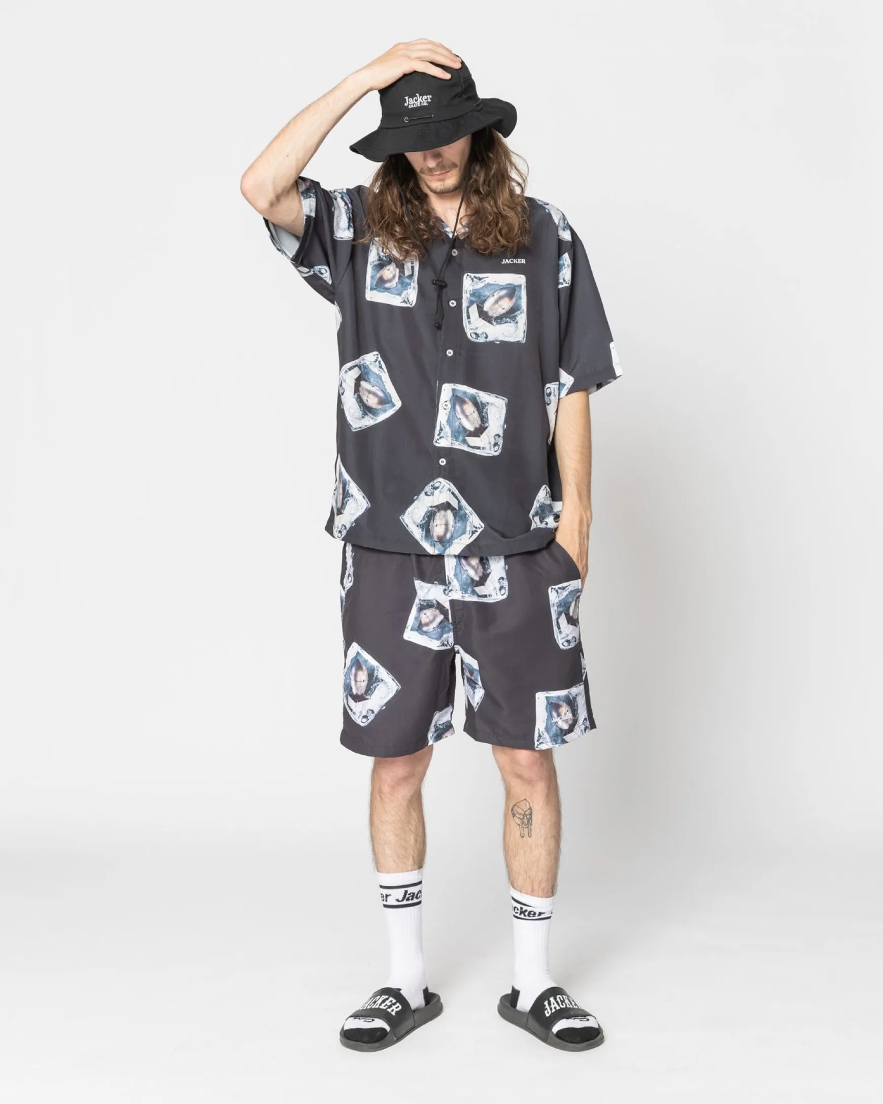 Jacker Ice Cube-Boardshort-Black