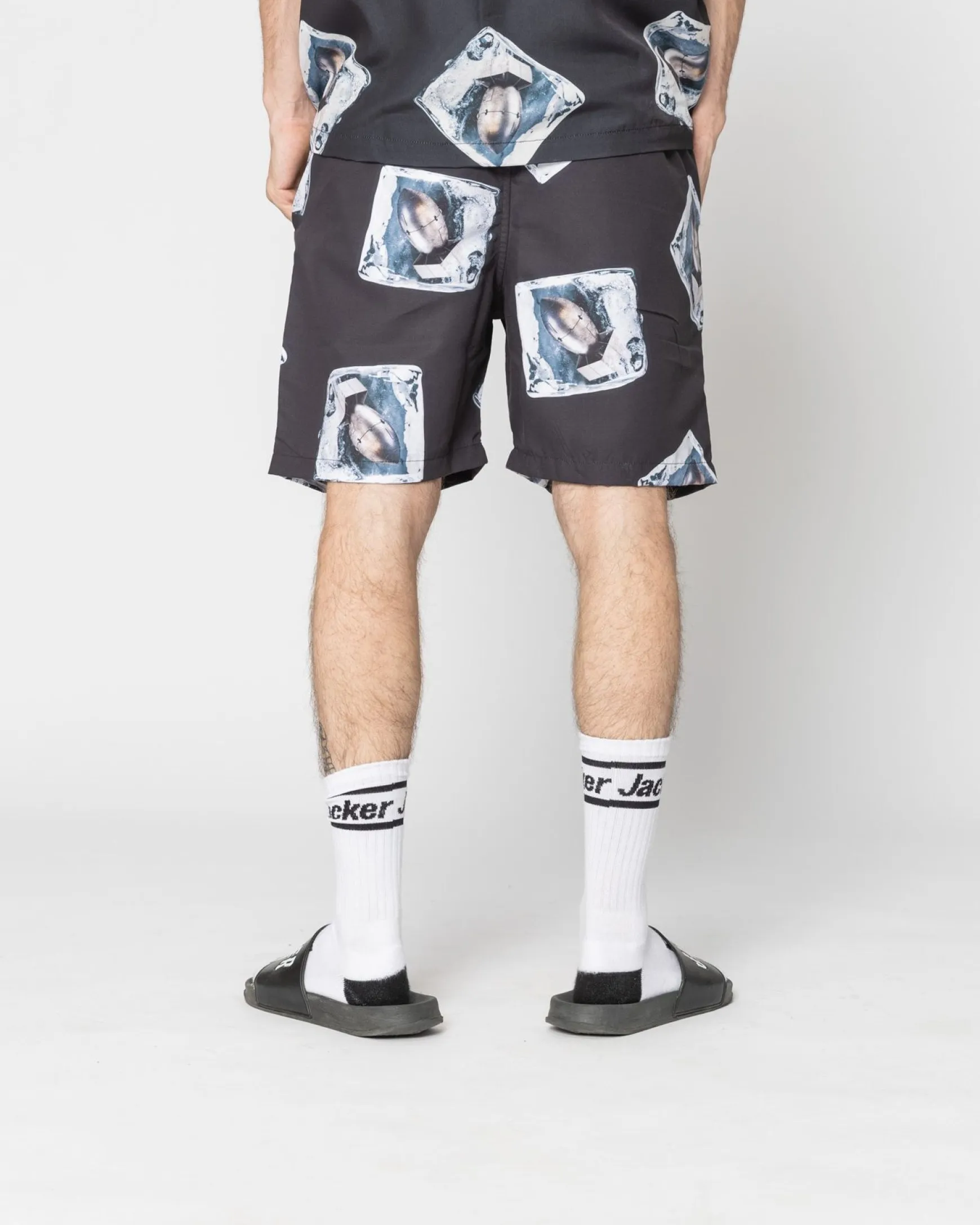 Jacker Ice Cube-Boardshort-Black