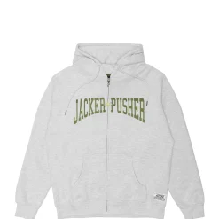 Jacker X Pusher-Hoodie-Heather Grey