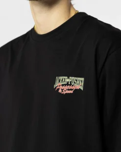 Jacker X Pusher-T-Shirt-Black