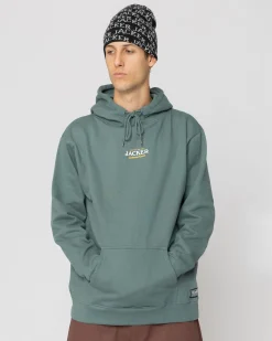 Jacker Junk Food-Hoodie-Teal