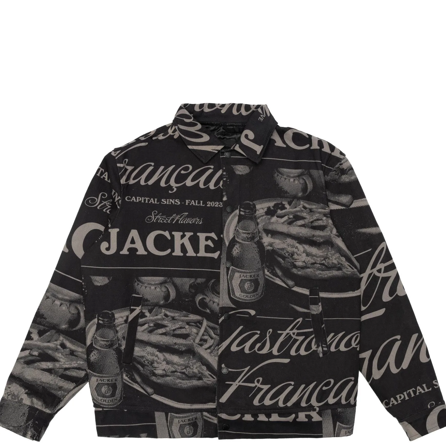 Jacker Junk Food-Jacket-Black
