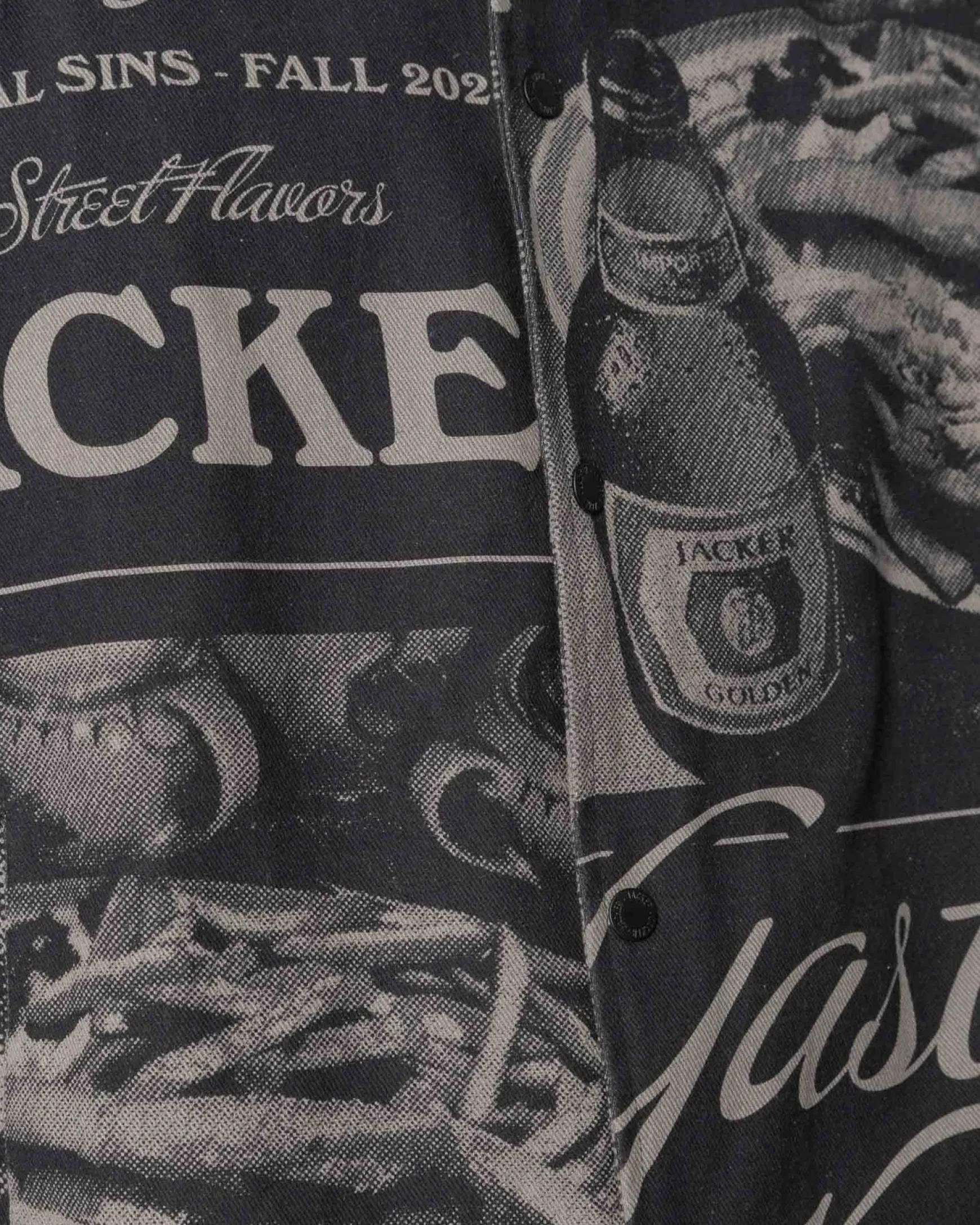 Jacker Junk Food-Jacket-Black