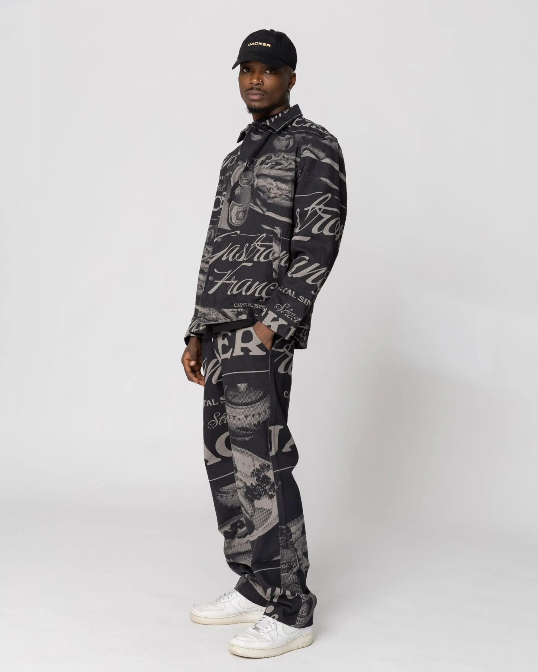 Jacker Junk Food-Jacket-Black