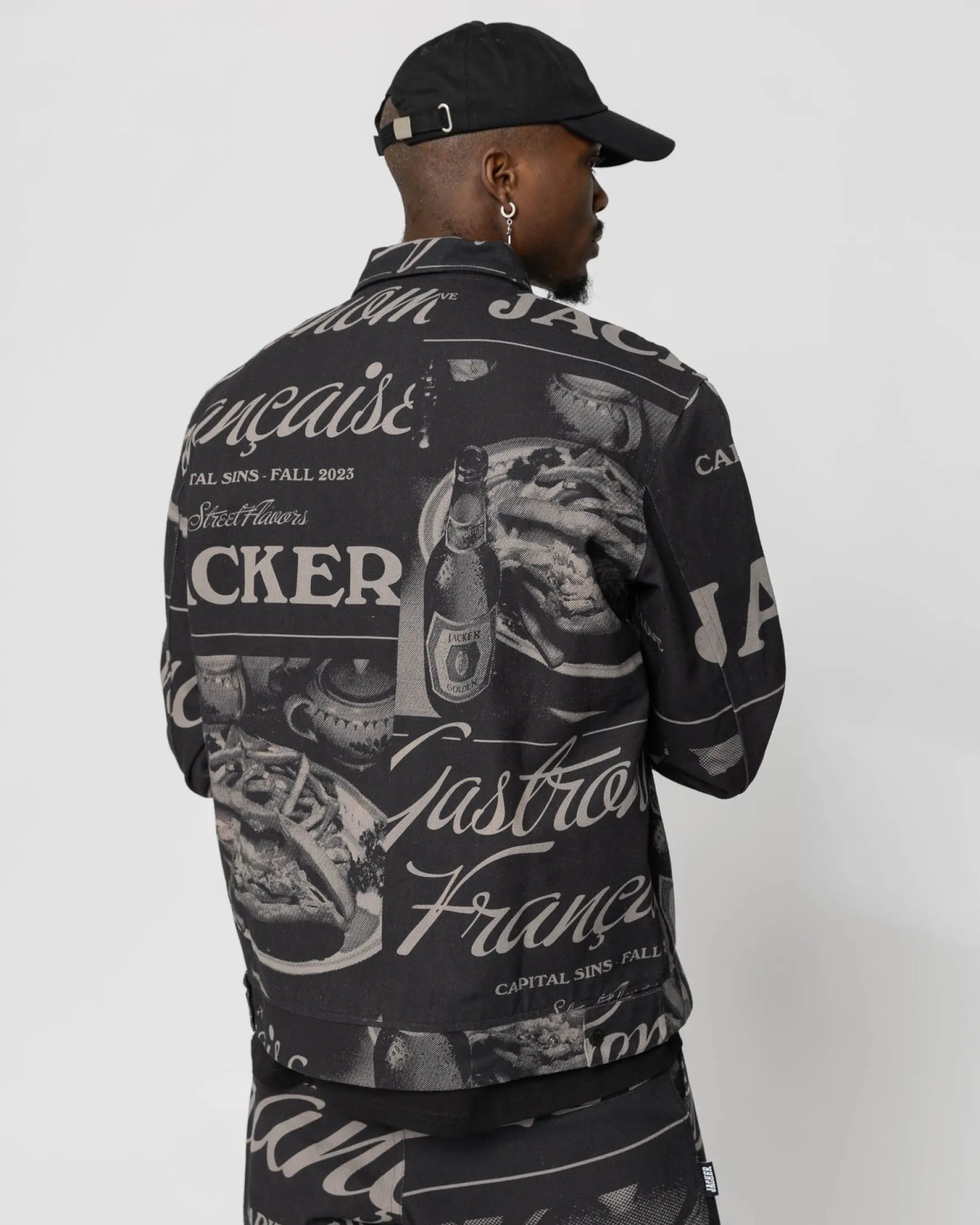 Jacker Junk Food-Jacket-Black