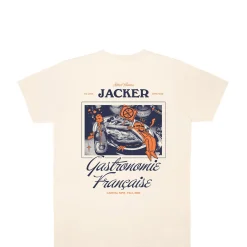Jacker Junk Food-T-Shirt-Beige