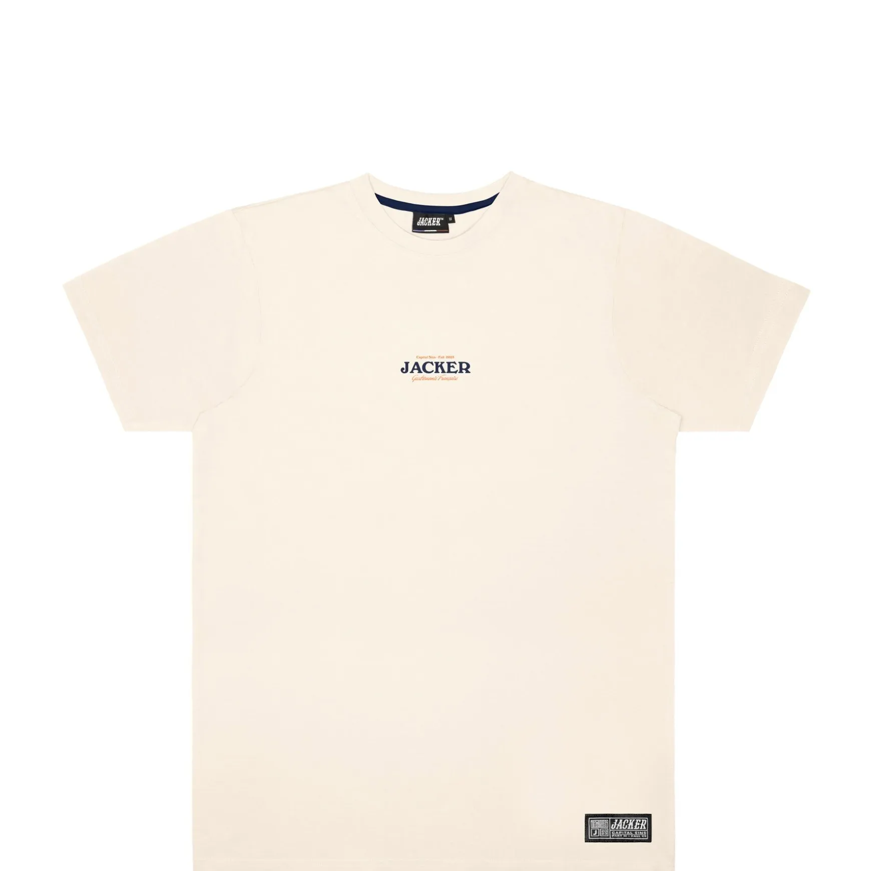 Jacker Junk Food-T-Shirt-Beige