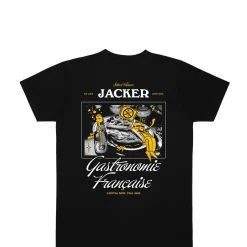 Jacker Junk Food-T-Shirt-Black