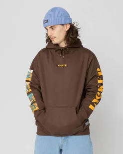 Jacker Lazy-Hoodie-Brown