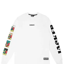 Jacker Lazy-Long Sleeves-White