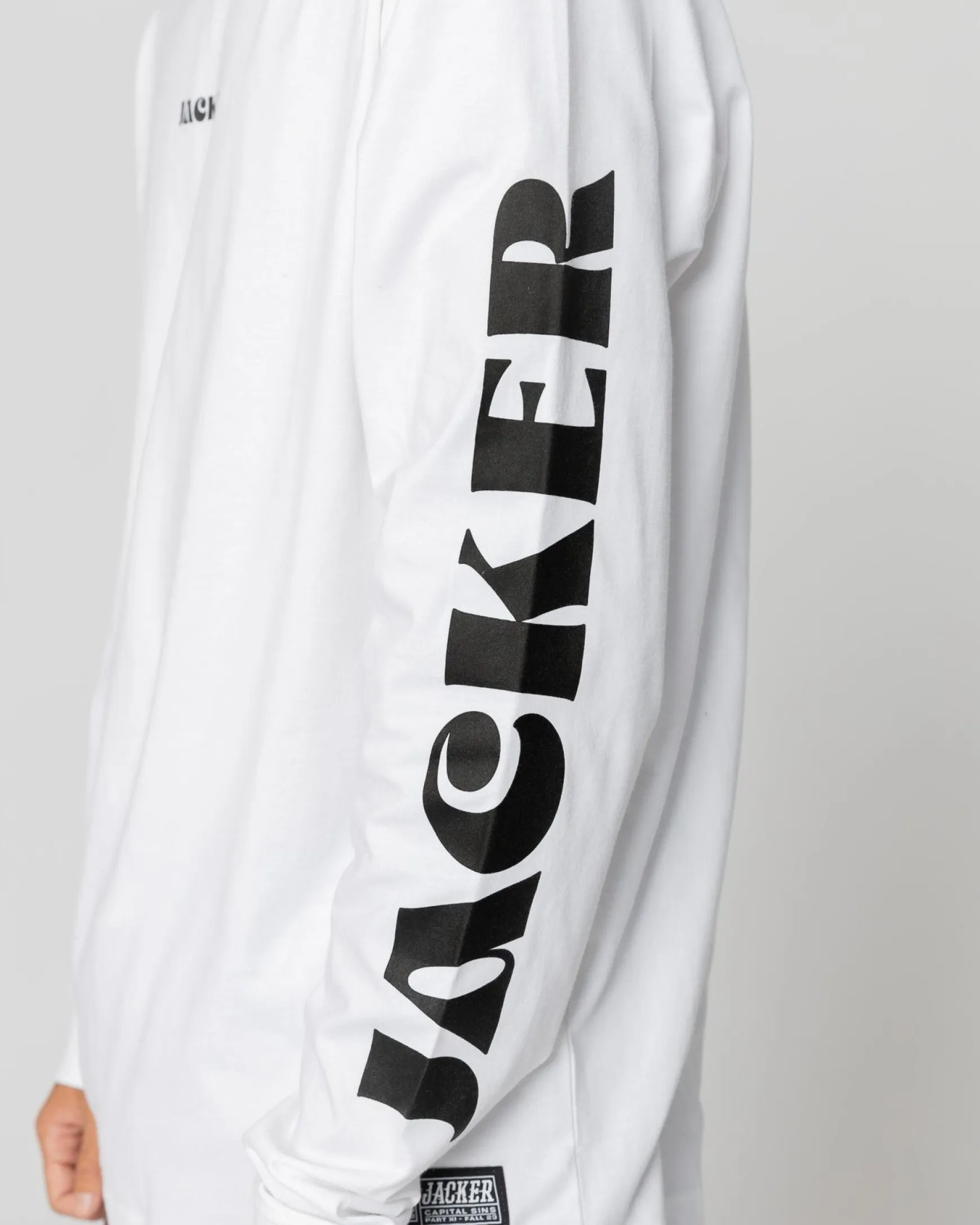 Jacker Lazy-Long Sleeves-White