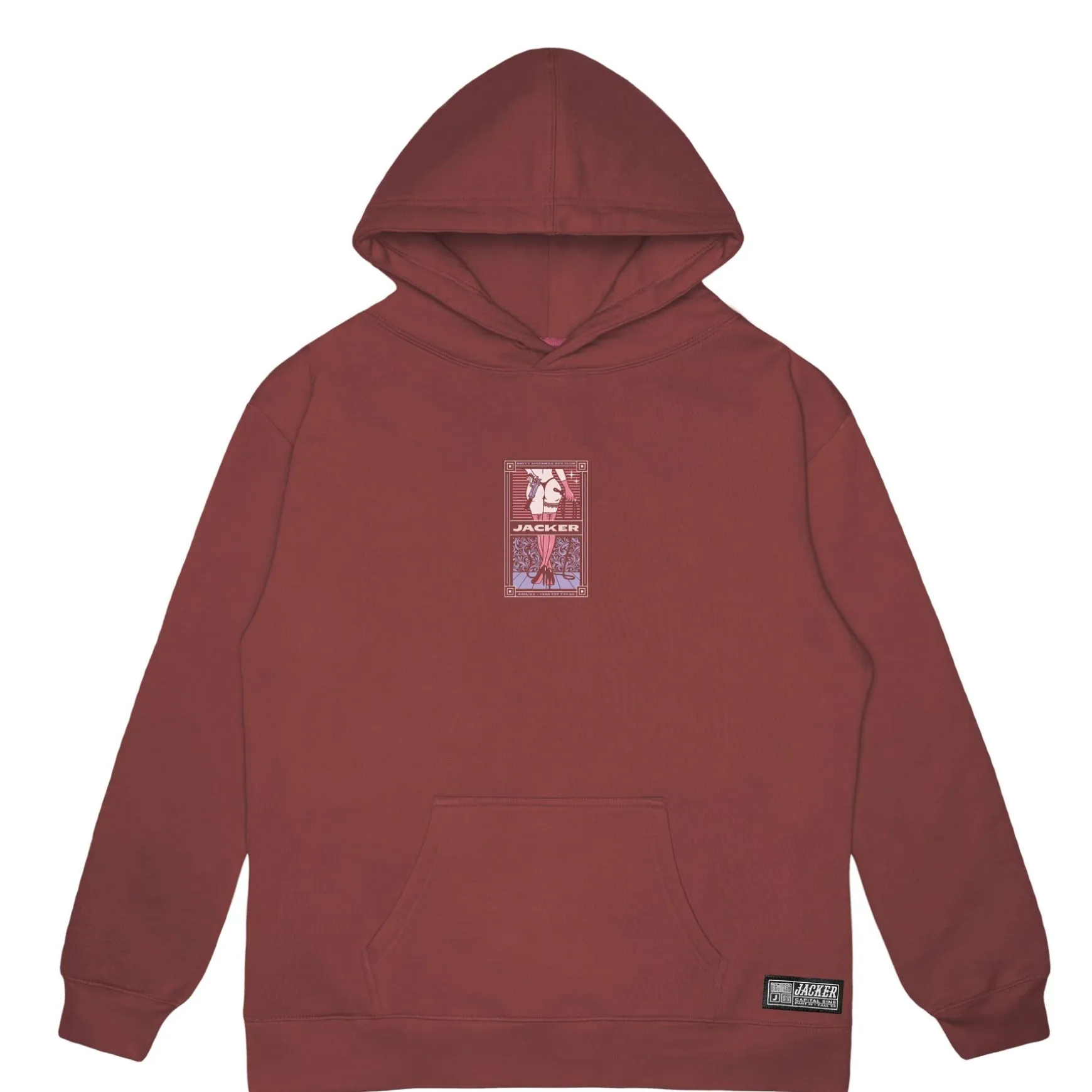 Jacker Lust-Hoodie-Brick