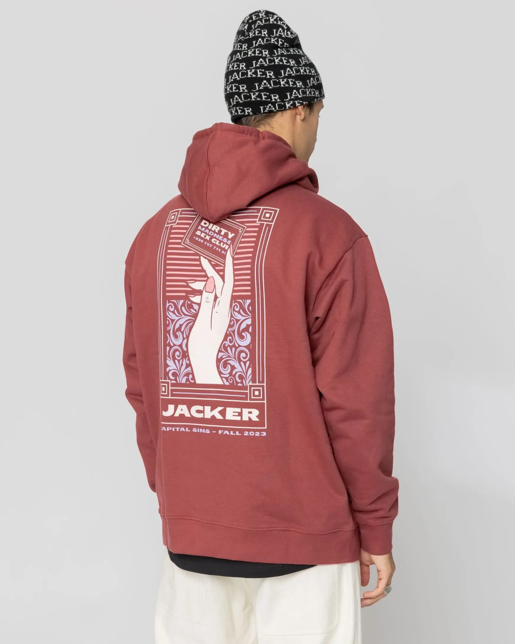 Jacker Lust-Hoodie-Brick