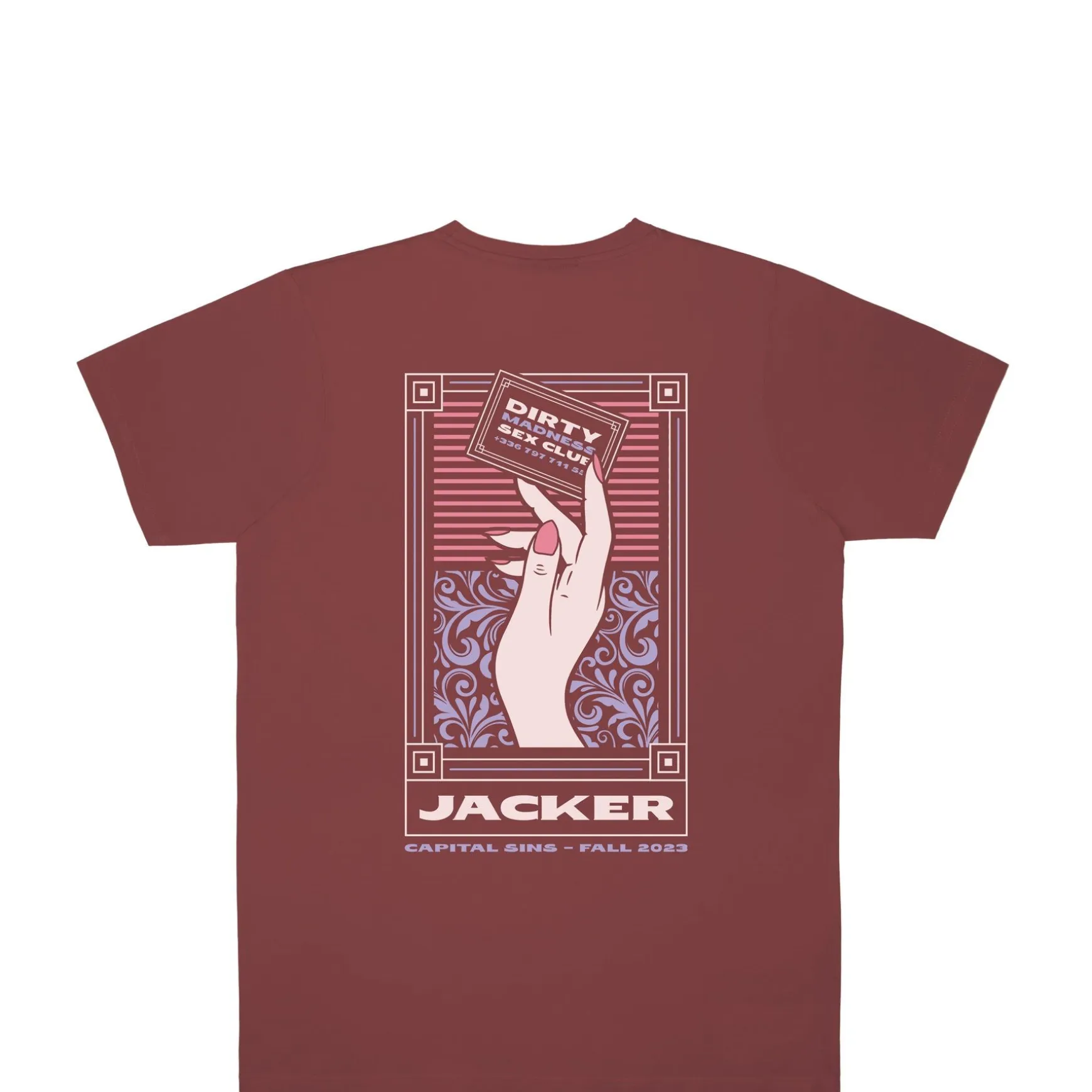 Jacker Lust-T-Shirt-Brick