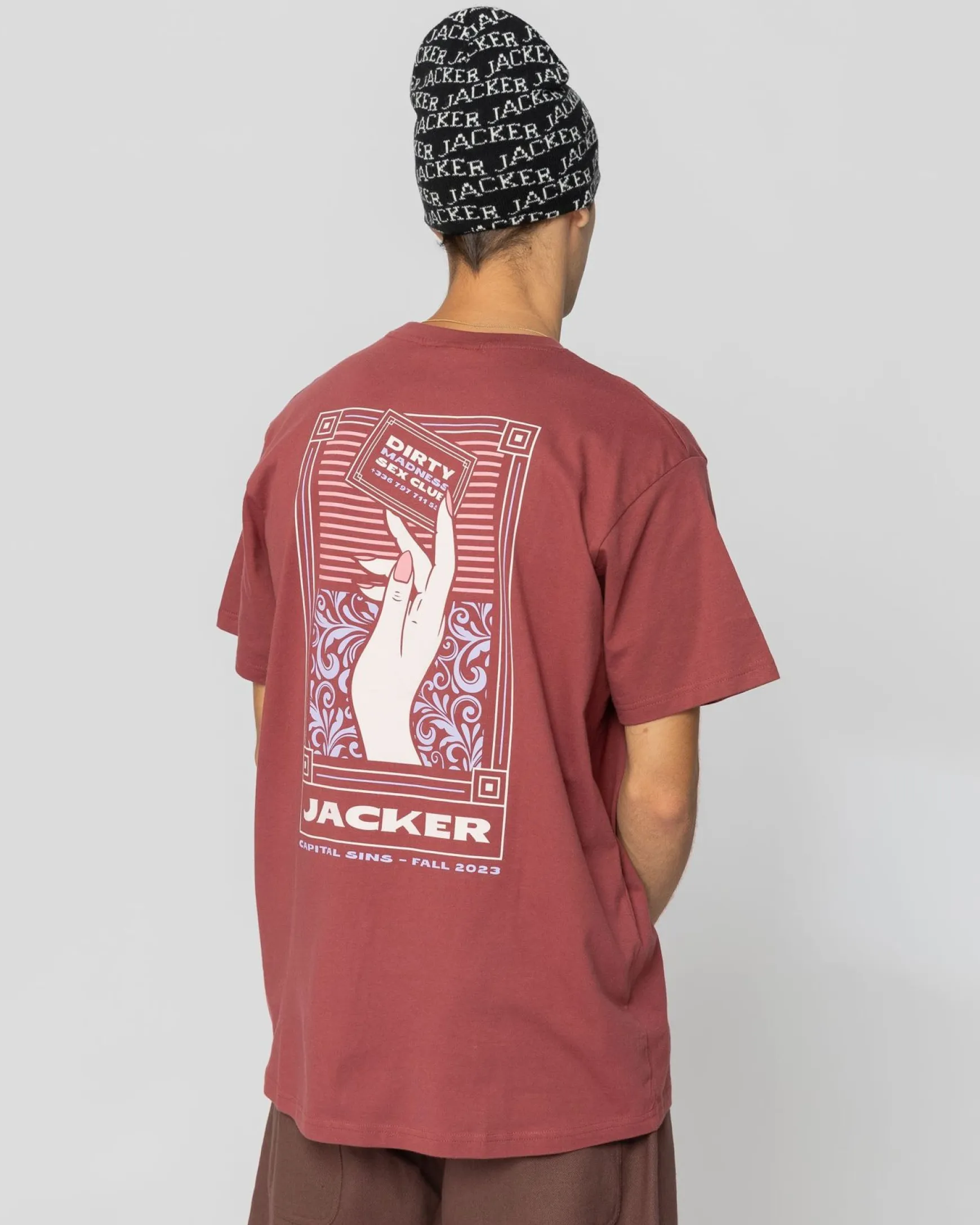 Jacker Lust-T-Shirt-Brick