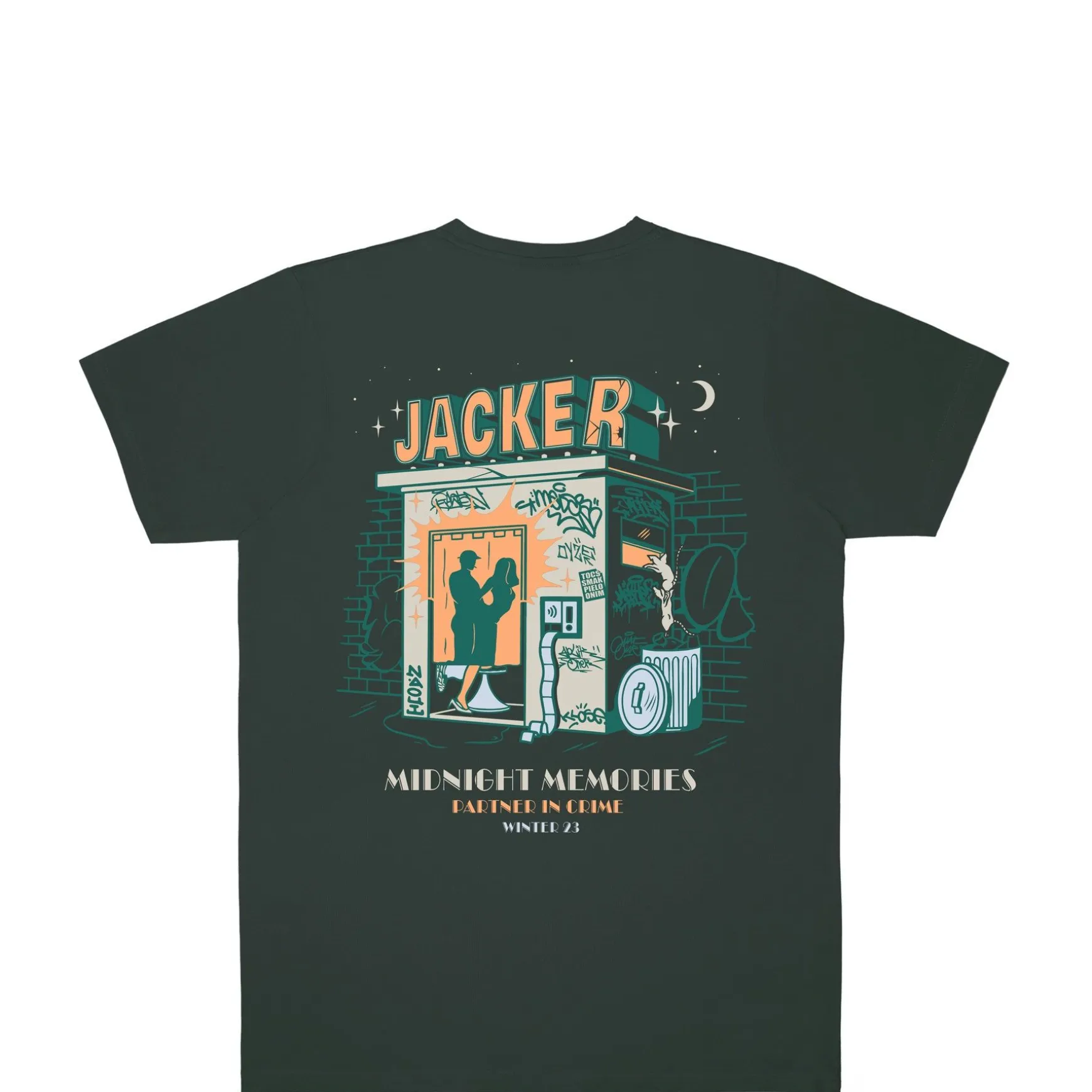 Jacker Memories-T-Shirt-Green