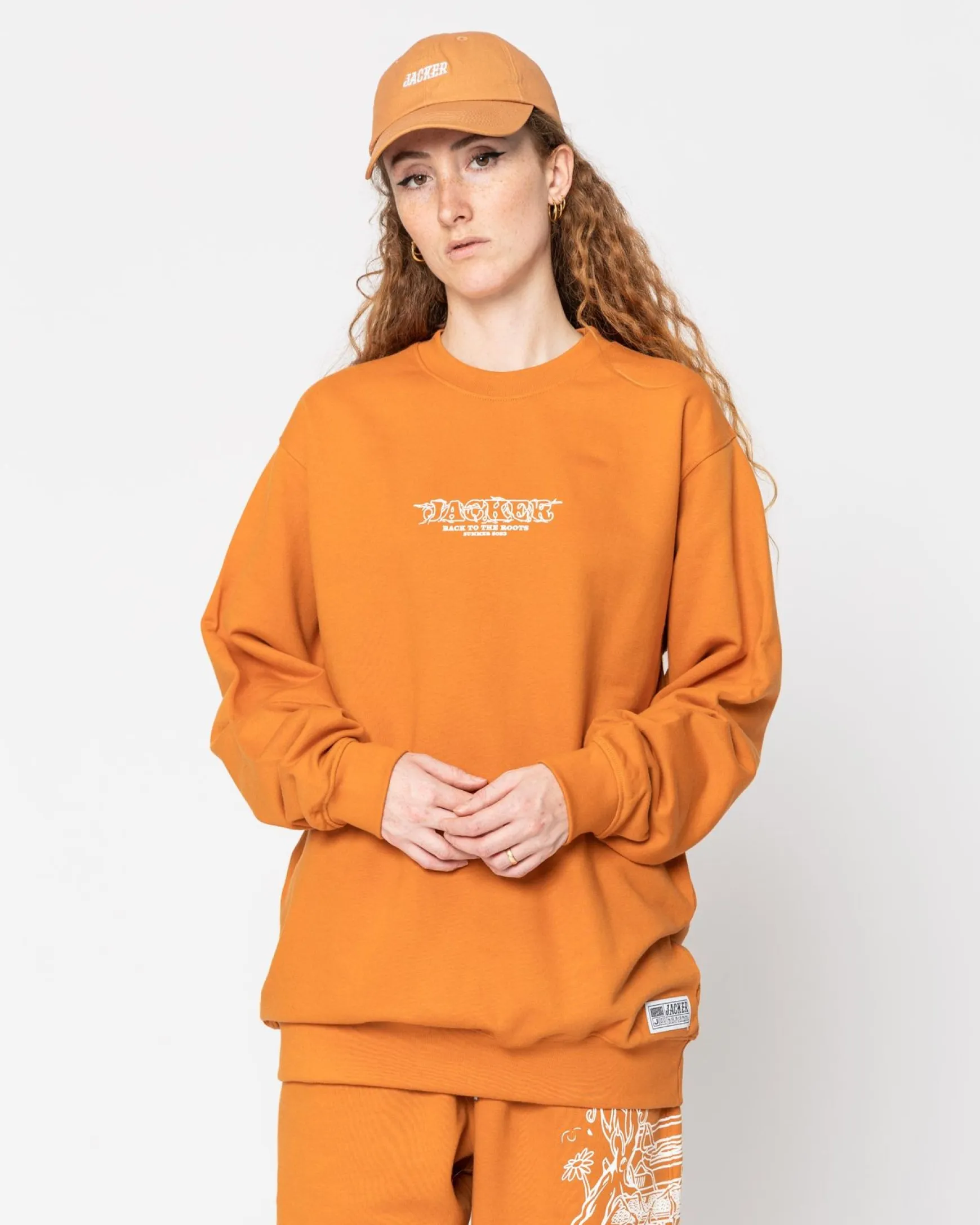Jacker No Signal-Crewneck-Caramel