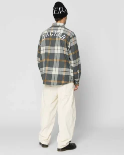 Jacker Nostalgia-Corduroy Baggy Pant-Beige