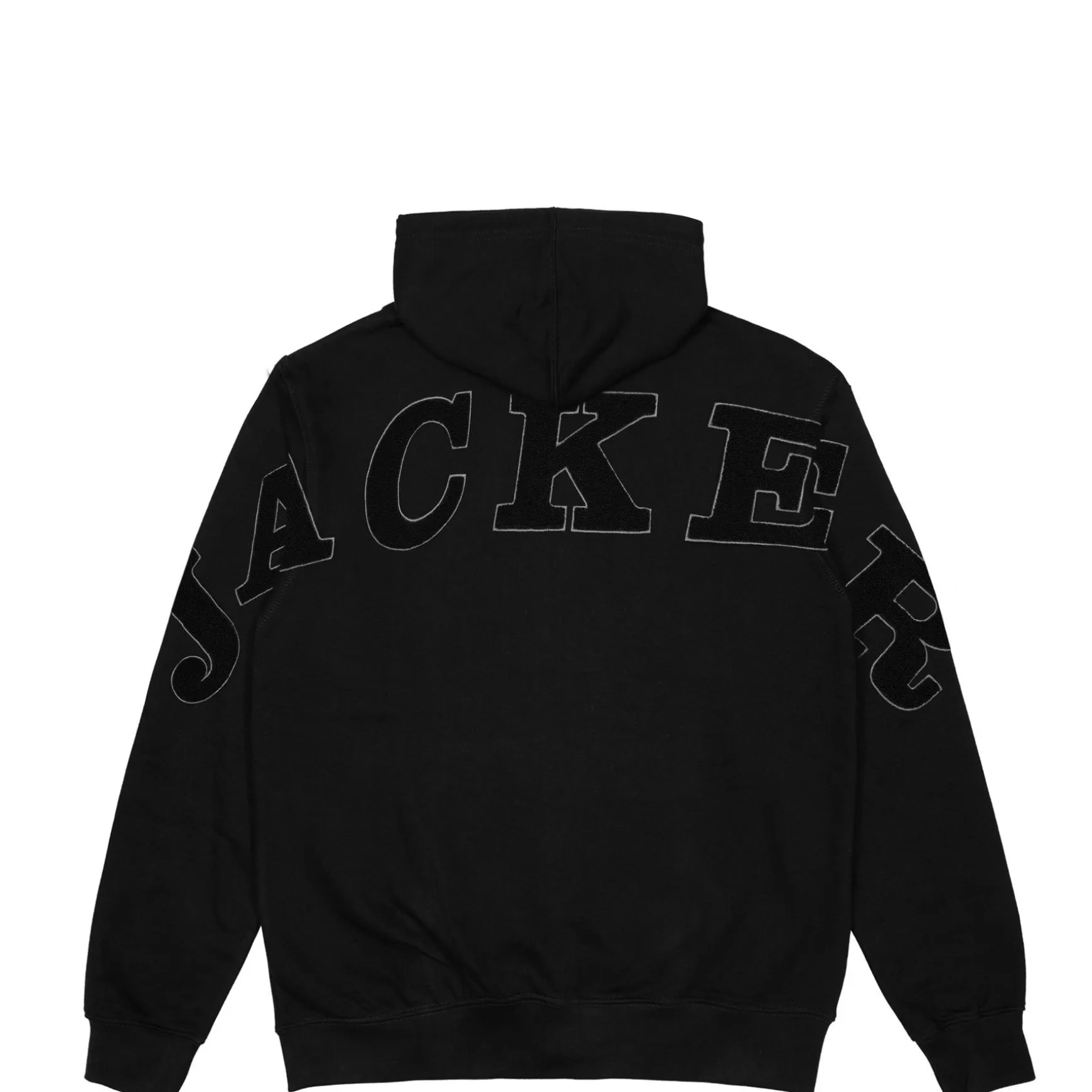 Jacker Notorious-Zipped Hoodie-Black