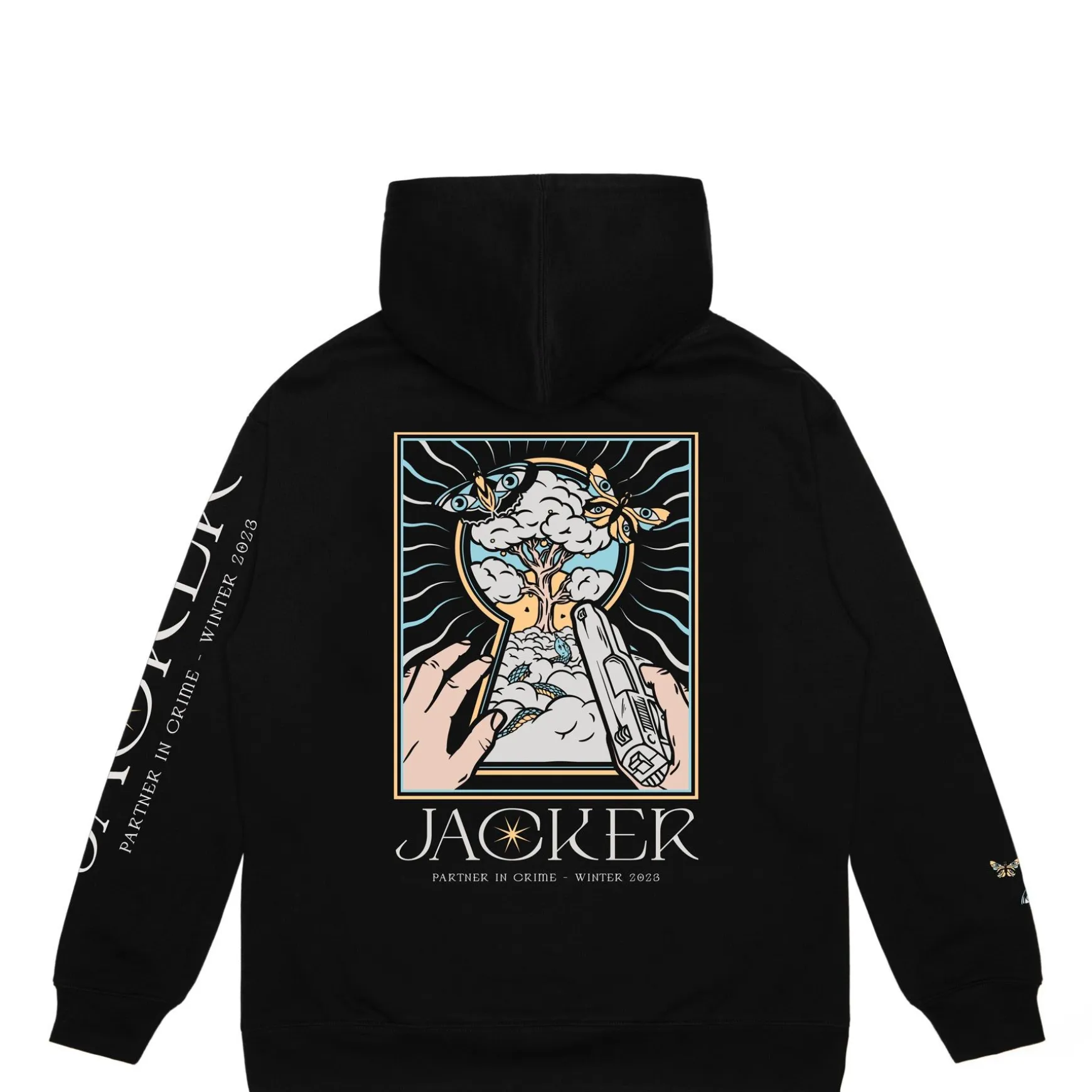 Jacker Paradise-Hoodie-Black