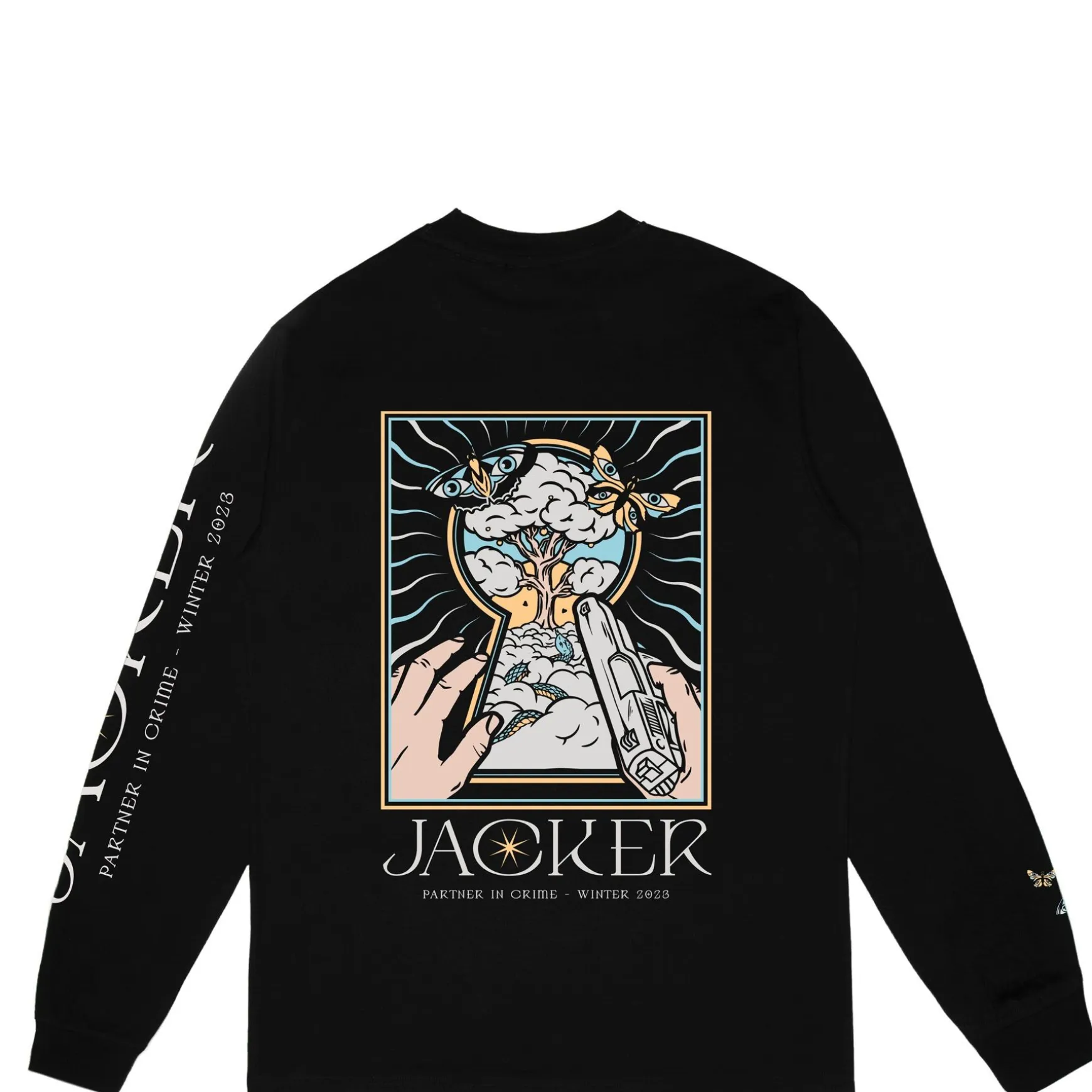 Jacker Paradise-Long Sleeves-Black