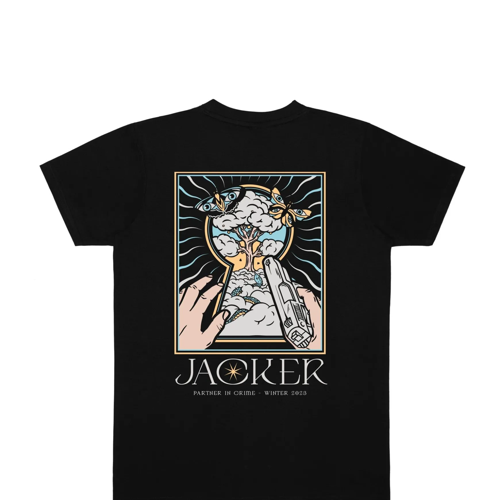 Jacker Paradise-T-Shirt-Black