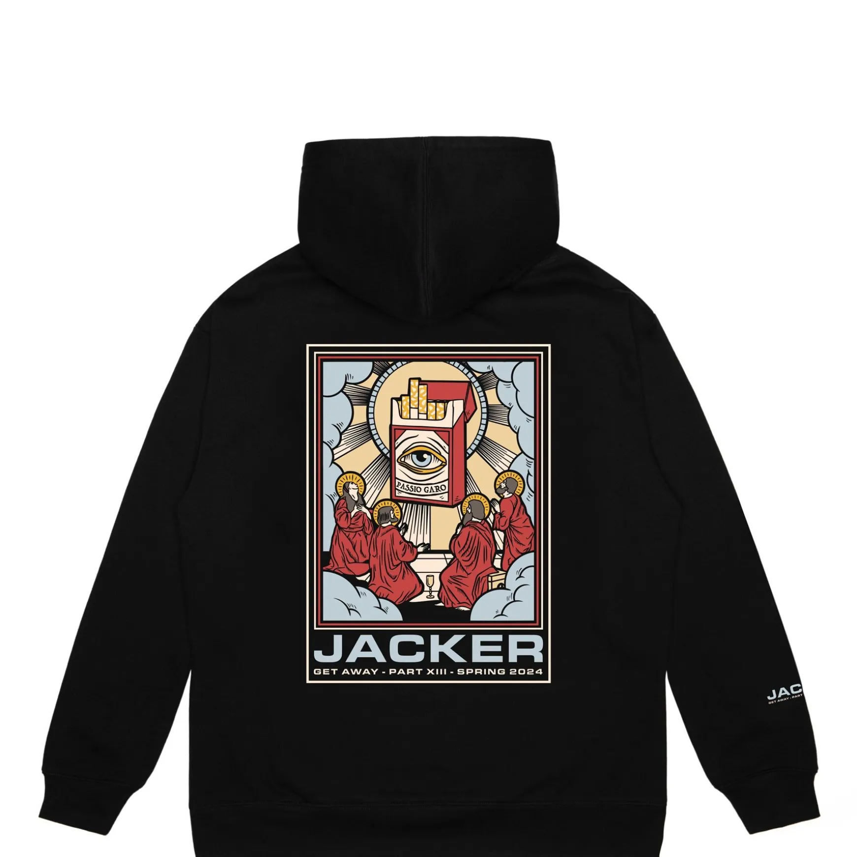 Jacker Passio Garo Hoodie-Black