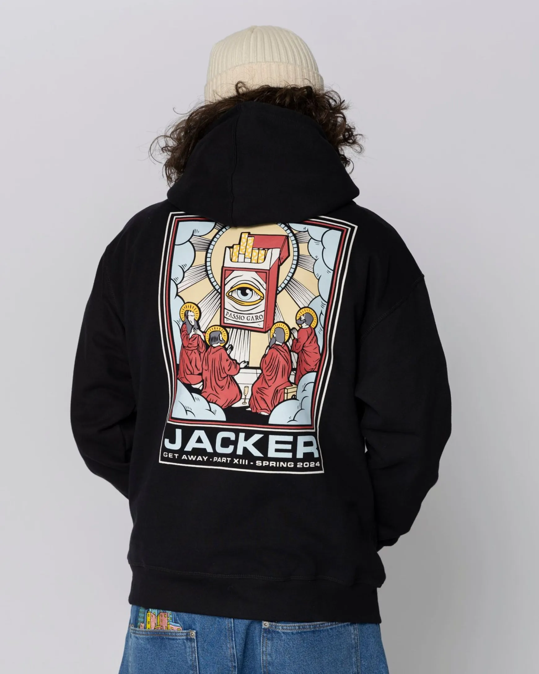 Jacker Passio Garo Hoodie-Black