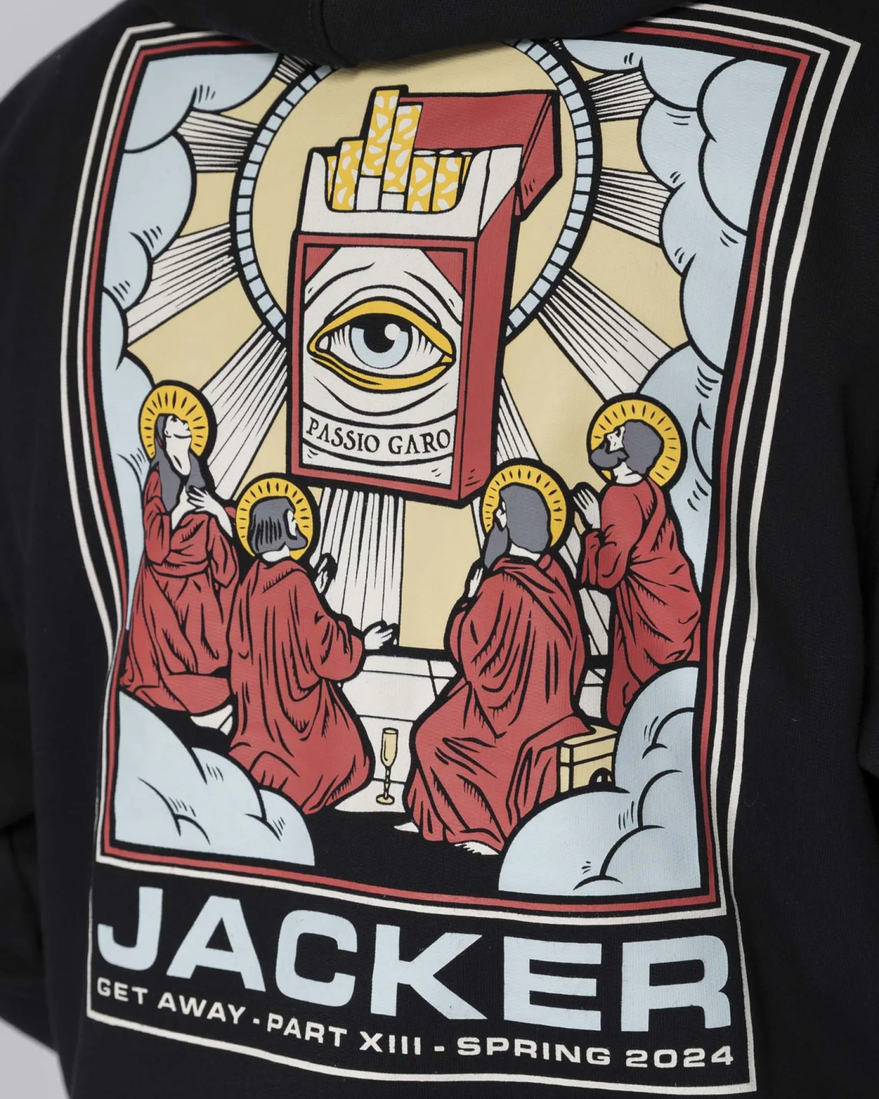 Jacker Passio Garo Hoodie-Black
