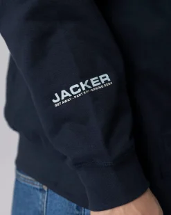 Jacker Passio Garo Hoodie-Navy