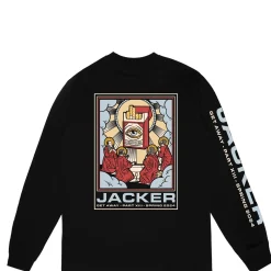 Jacker Passio Garo Long Sleeves-Black