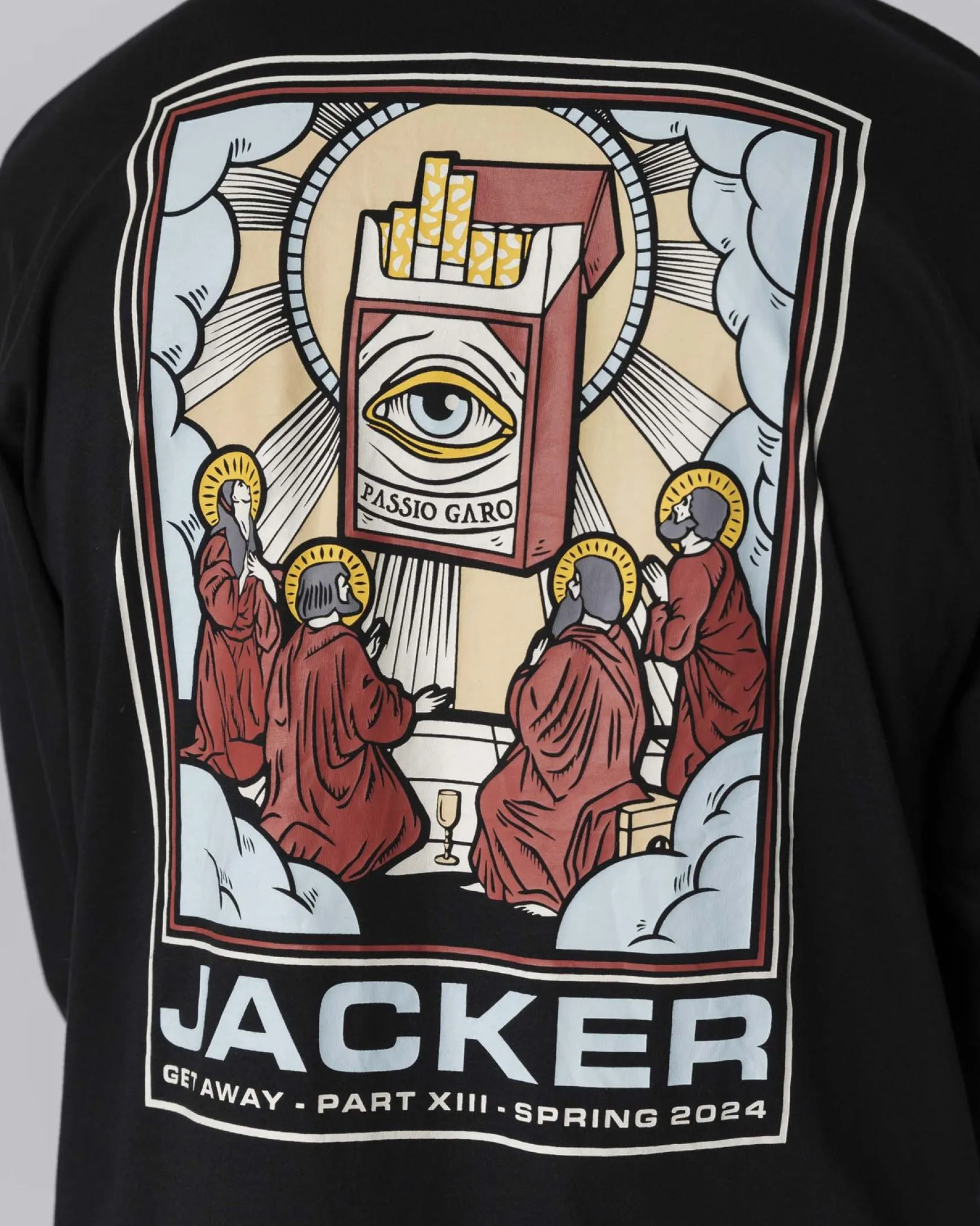 Jacker Passio Garo Long Sleeves-Black