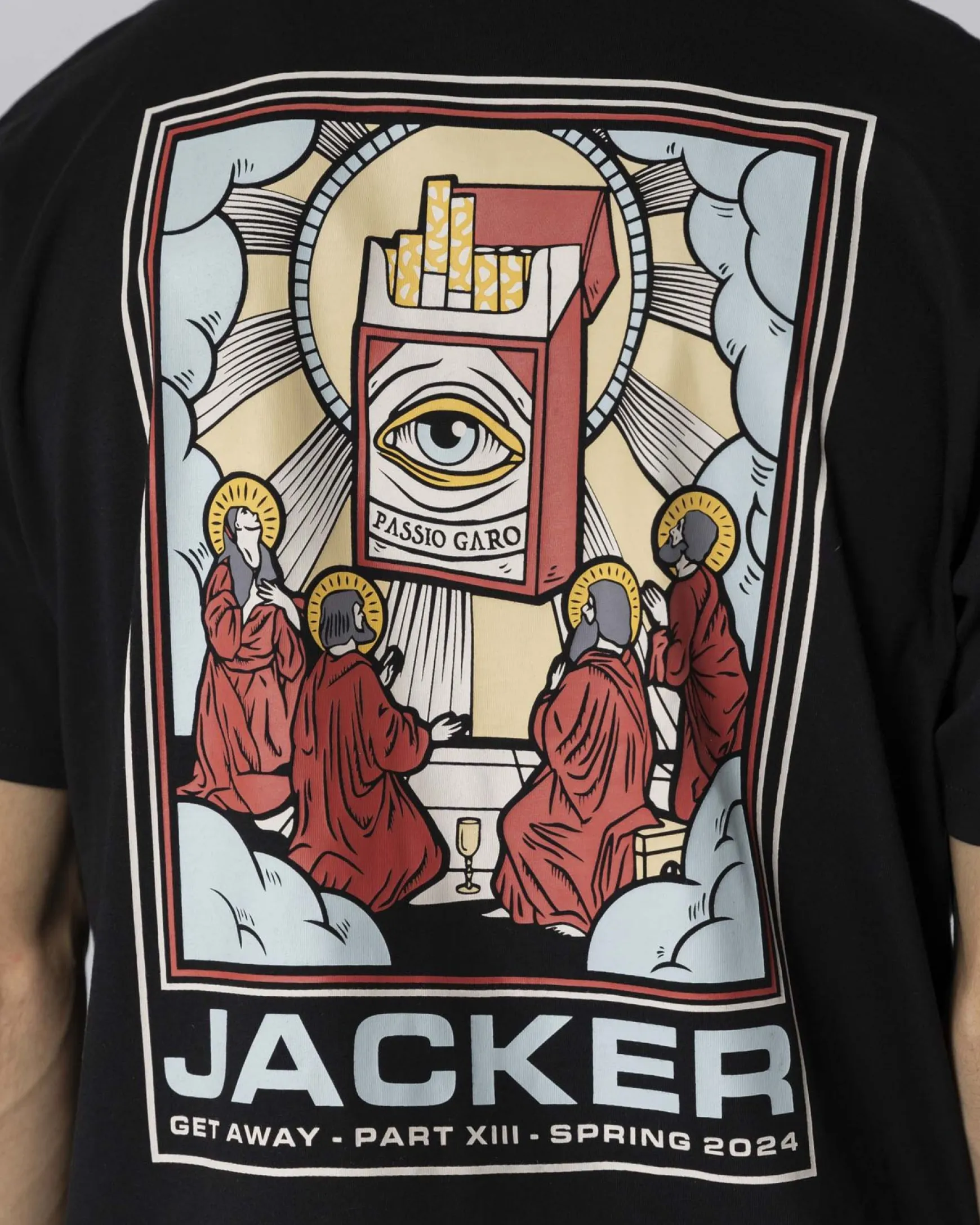 Jacker Passio Garo T-Shirt-Black