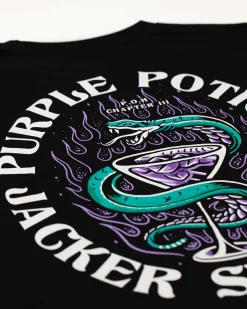 Jacker Purple Potion-T-Shirt-Black