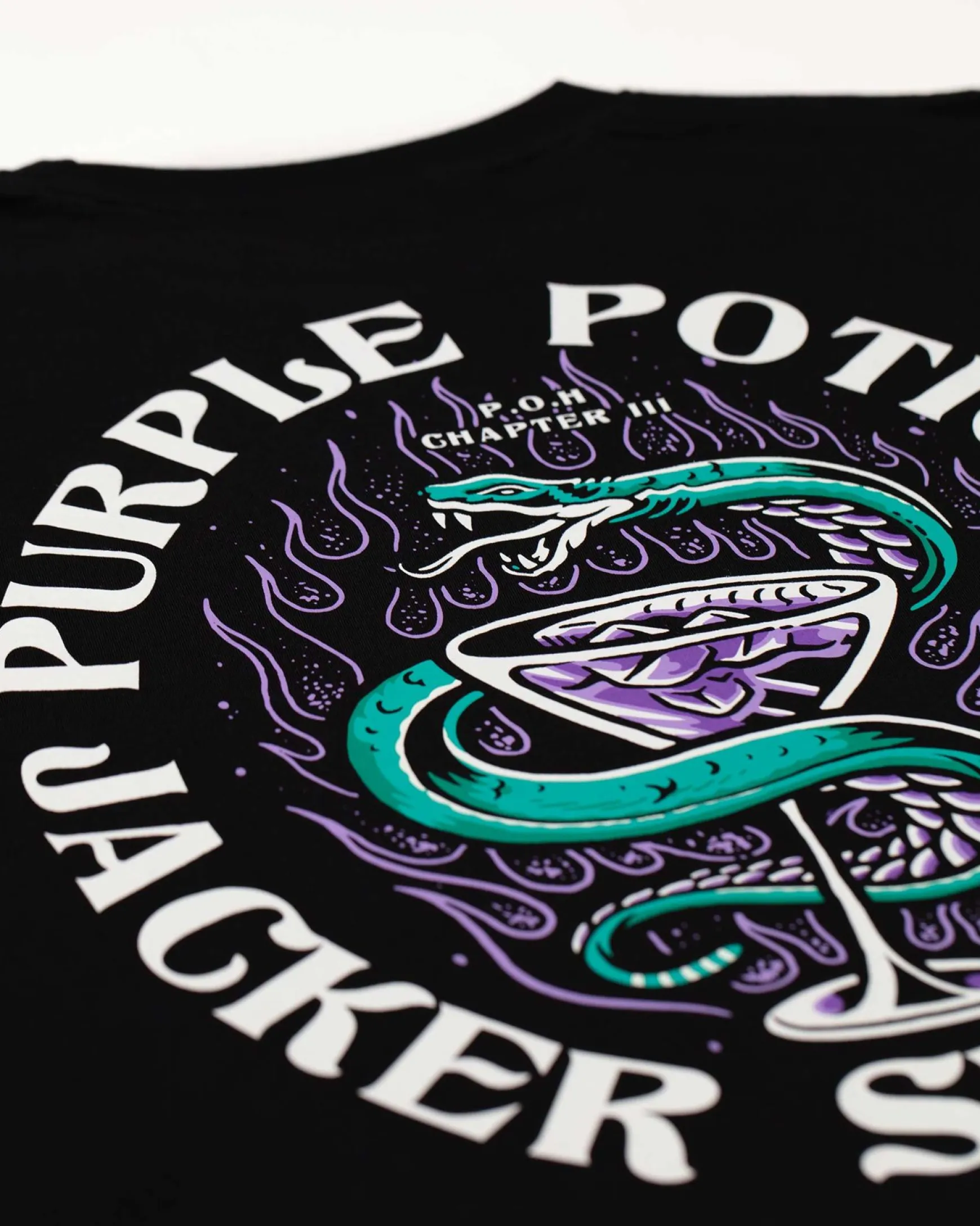 Jacker Purple Potion-T-Shirt-Black