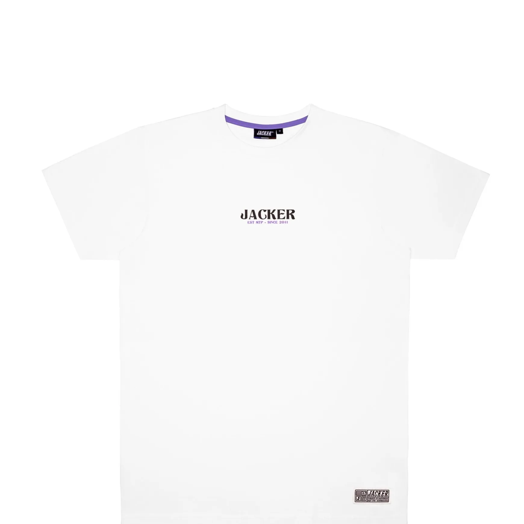 Jacker Purple Potion-T-Shirt-White