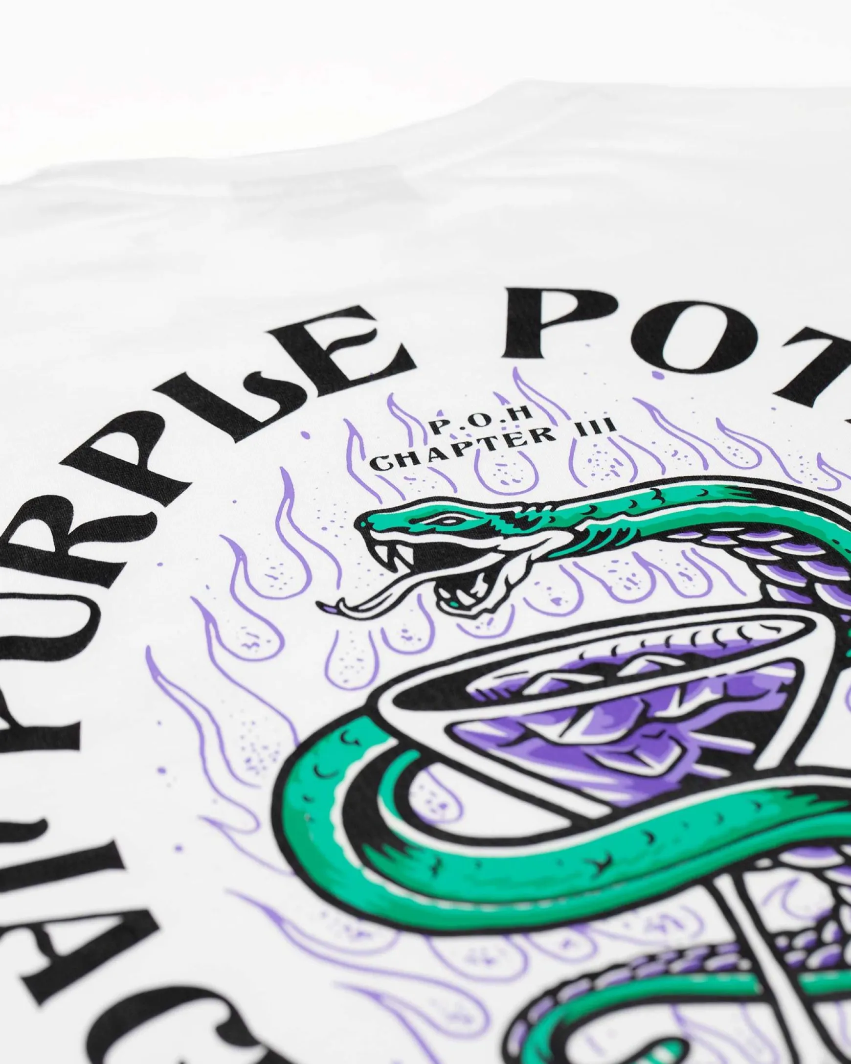 Jacker Purple Potion-T-Shirt-White